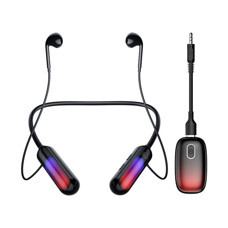 B10 Silicone Neck-mounted Bluetooth Earphones Wireless Headphones with Transmitter B10 Silicone Neck-mounted Bluetooth Earphones Wireless Headphones with Transmitter